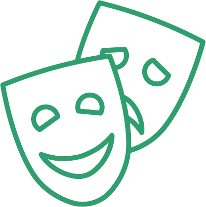 Máscaras de teatro
