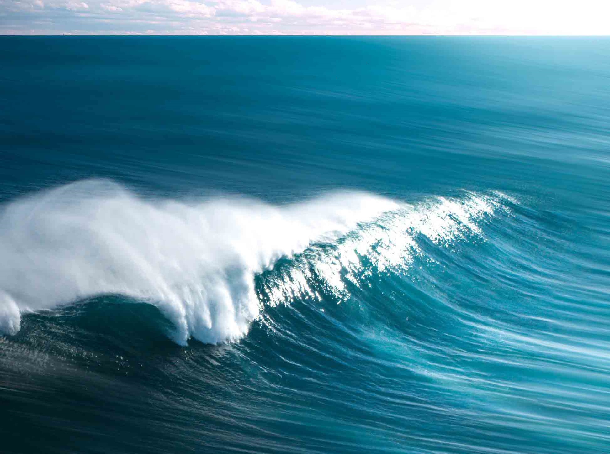 paisagem de mar